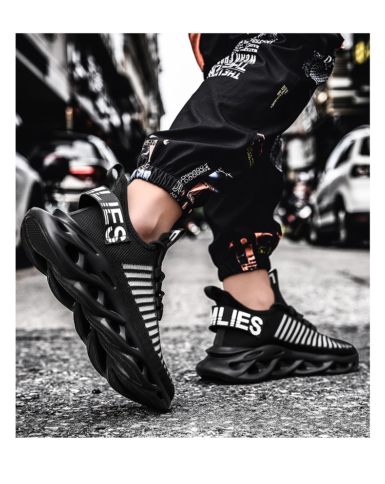 Sneakers Women Shoes 2021 Fashion Lover Plus Size 46 Light Casual Shoes White Basket Sneakers Breathable Walking Men Flats Black